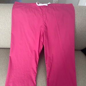 NWOT - Blue Sky Classic Shelby Scrub Pants. Color: Seraphina Strawberry. Sz: M.